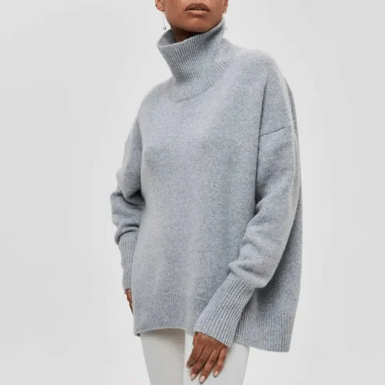 Adèle – Pull oversize en coton doux, parfait pour les journées fraches