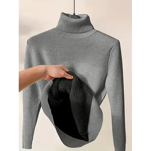 Anaya | Pull Col Roulé D'hiver Pour Femme | Chaud