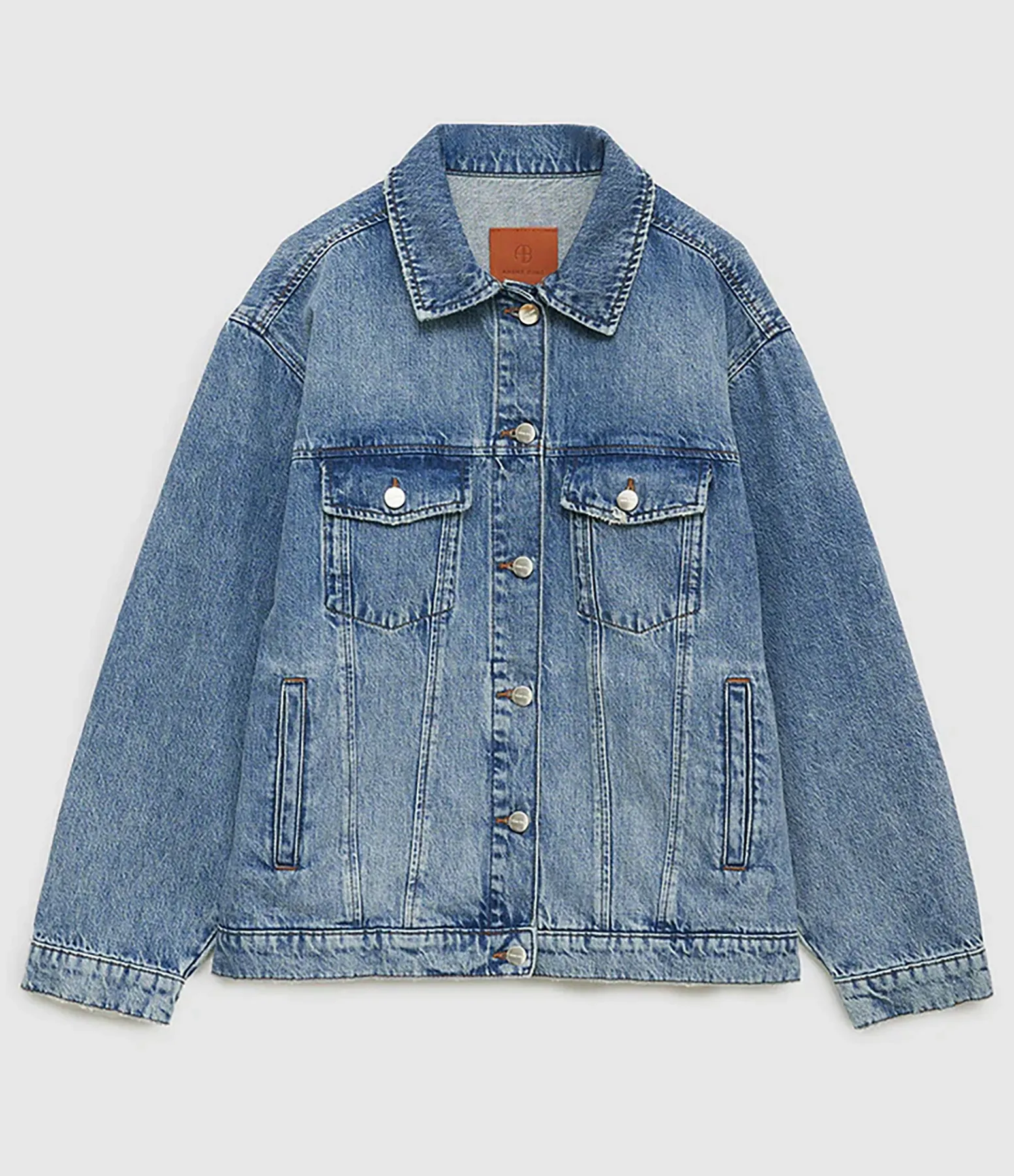 ANINE BING Partager  Veste Rory Washed Blue  