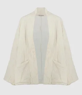 AOKYANOS Partager  Veste Chicago Creme  