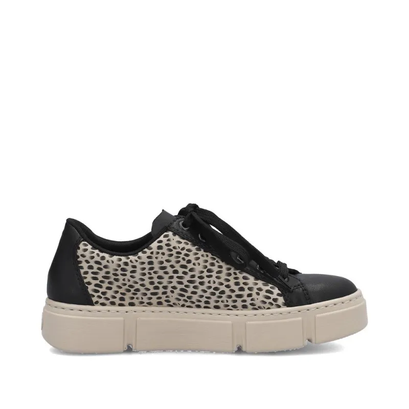 Basket N5910-62 Rieker noir et blanc