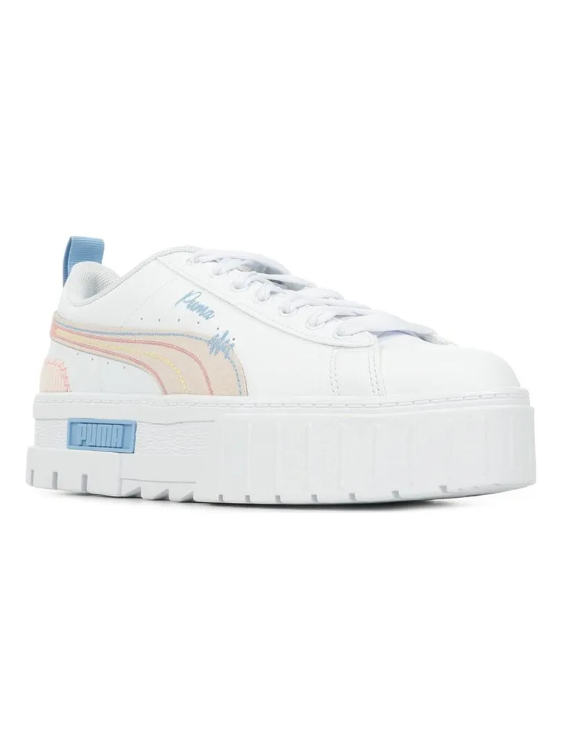 Baskets PUMA Mayze Sweater Jr - Blanc