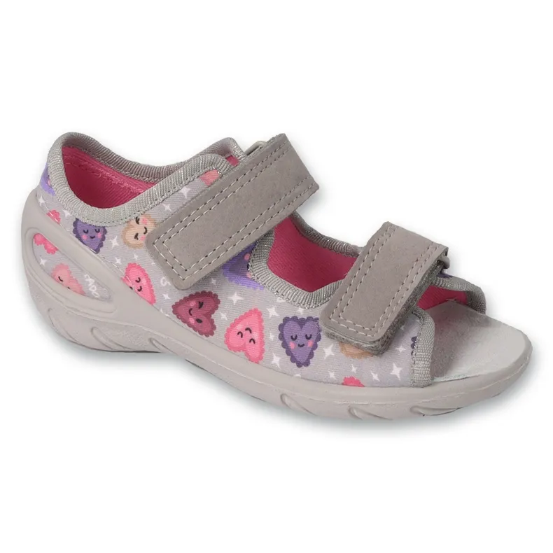 Befado chaussures pour enfants pu 064X001 gris