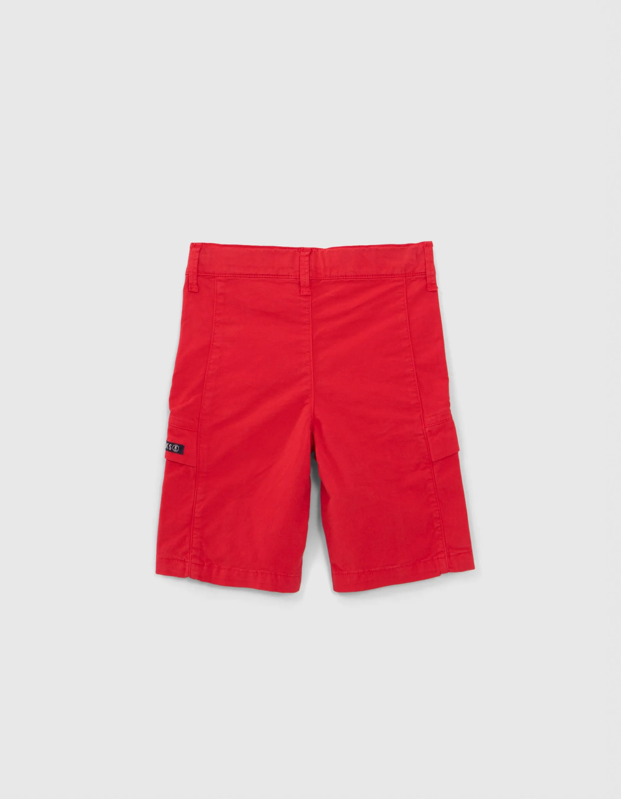 Bermuda BATTLE rouge garçon