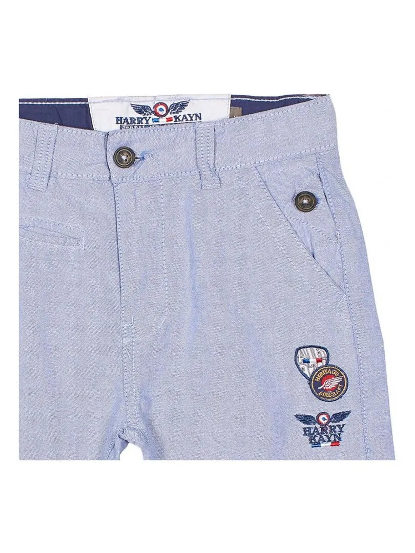 Bermuda garçon ECOXFORD - HARRY KAYN - Bleu clair