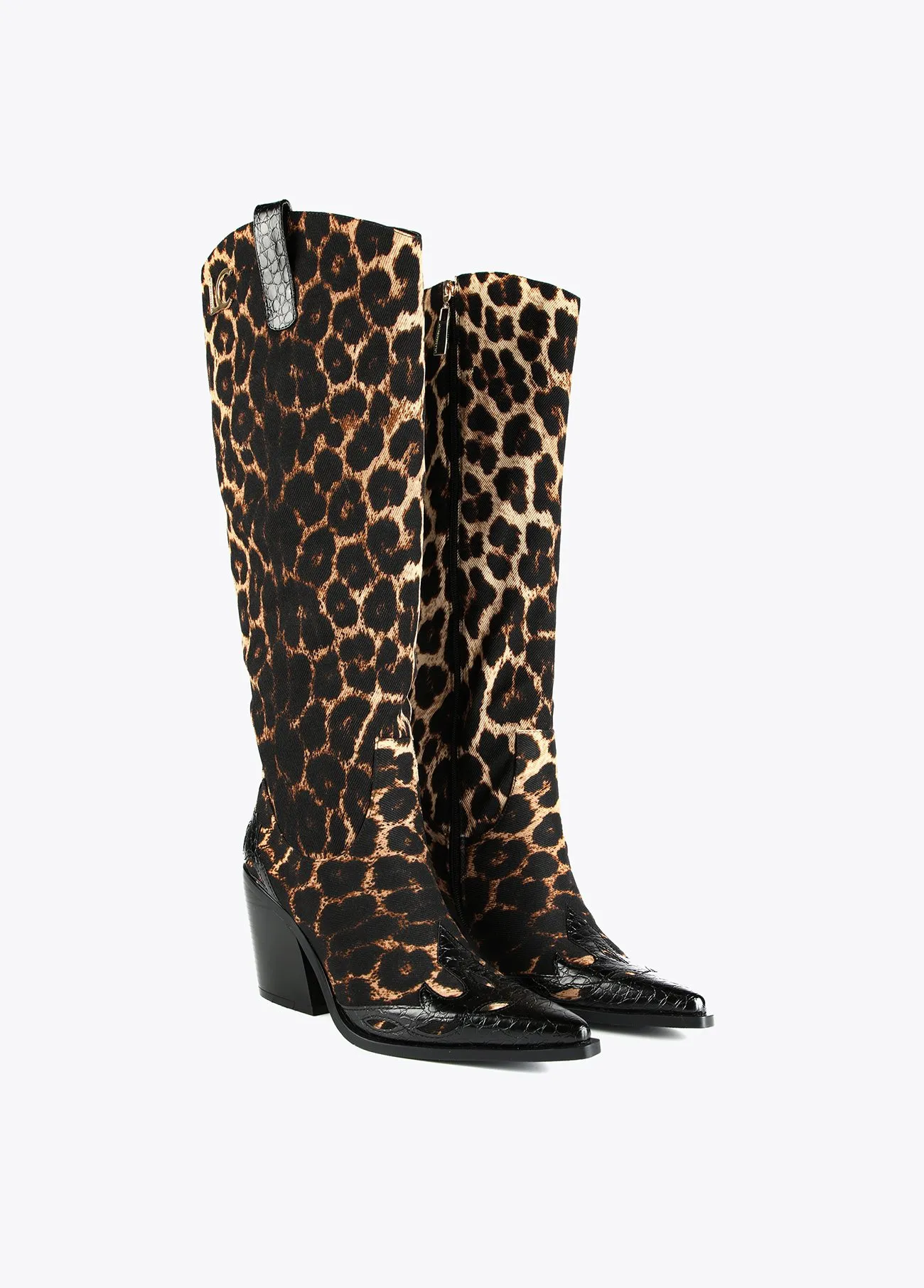 Bottes cowboy léopard |  COLLECTION LOLA | Lola Casademunt