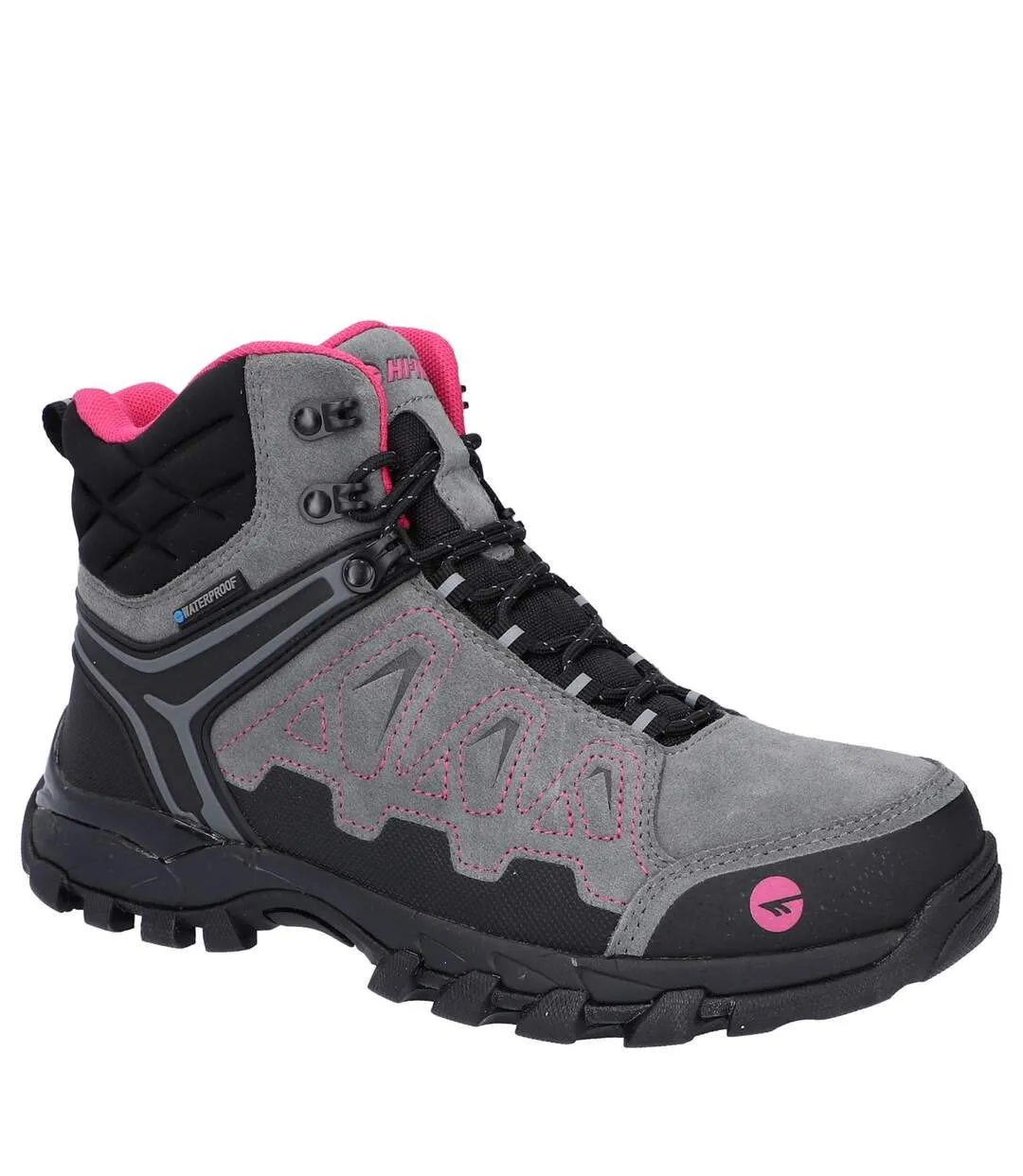 Bottines de randonnée v-lite explorer homme charbon / gris / bleu foncé Hi-Tec