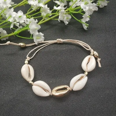 Bracelets bohème naturel coquillage
