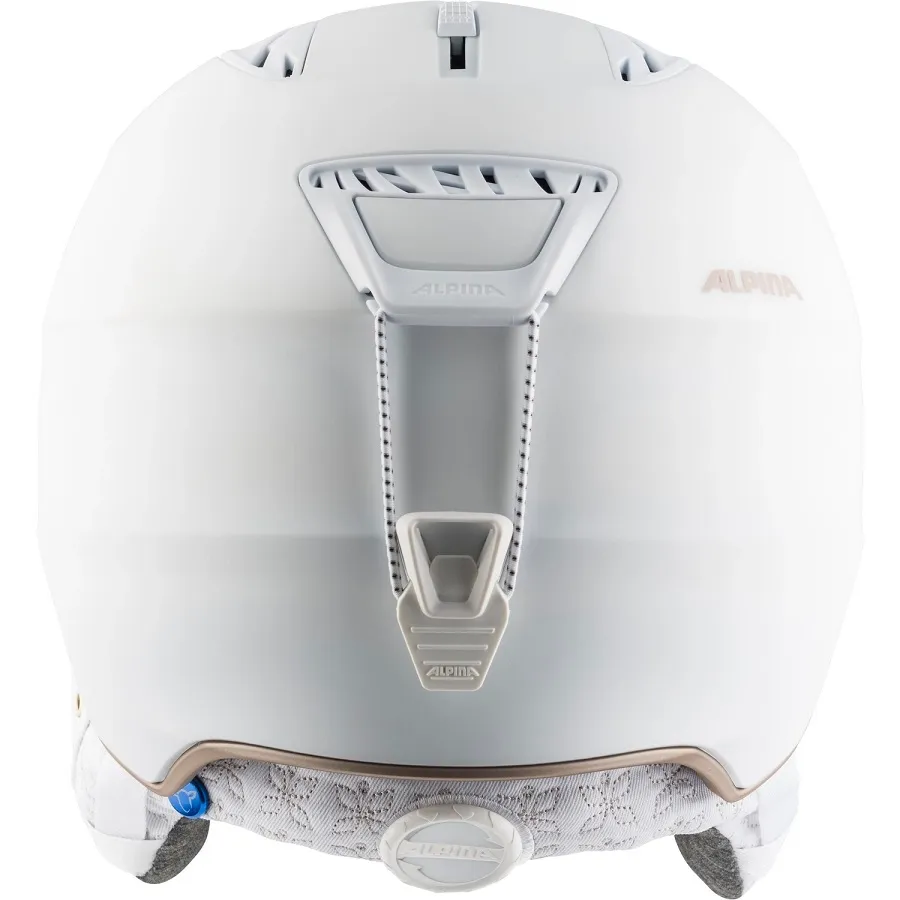 Casque de Ski Alpina Unisex Grand Lavalan White Prosecco Matt