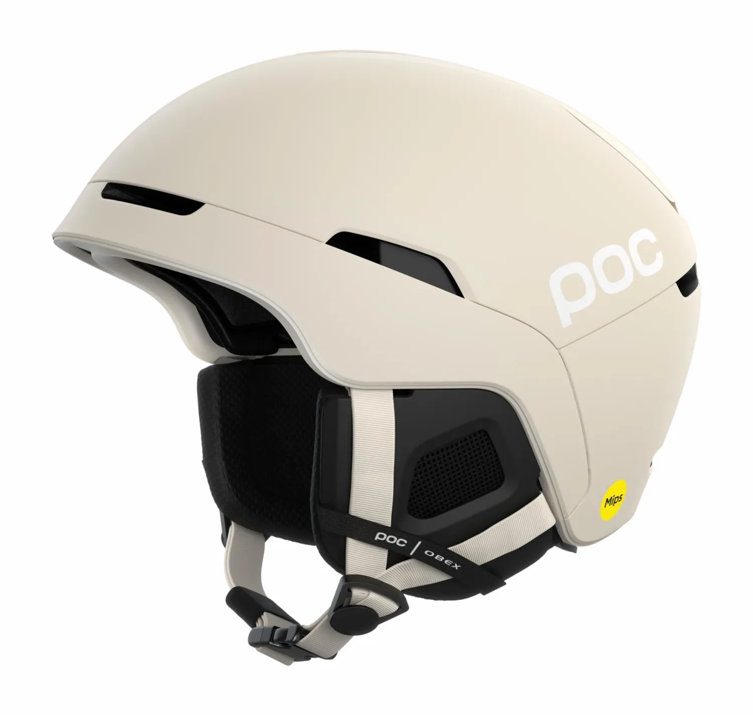 Casque de Ski POC Obex Mips Selentine Off White Matt