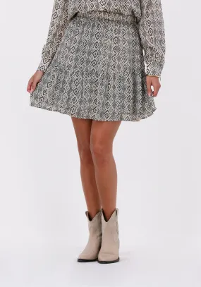 circle of trust mini-jupe liv skirt en beige