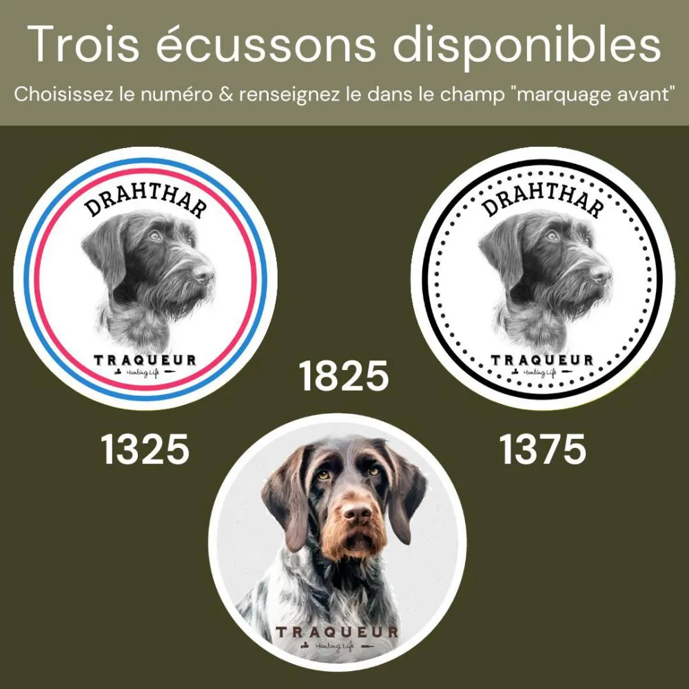 Doudoune chaude Ecusson – Drahthaar