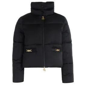 Doudoune  Elisabetta Franchi crop noir