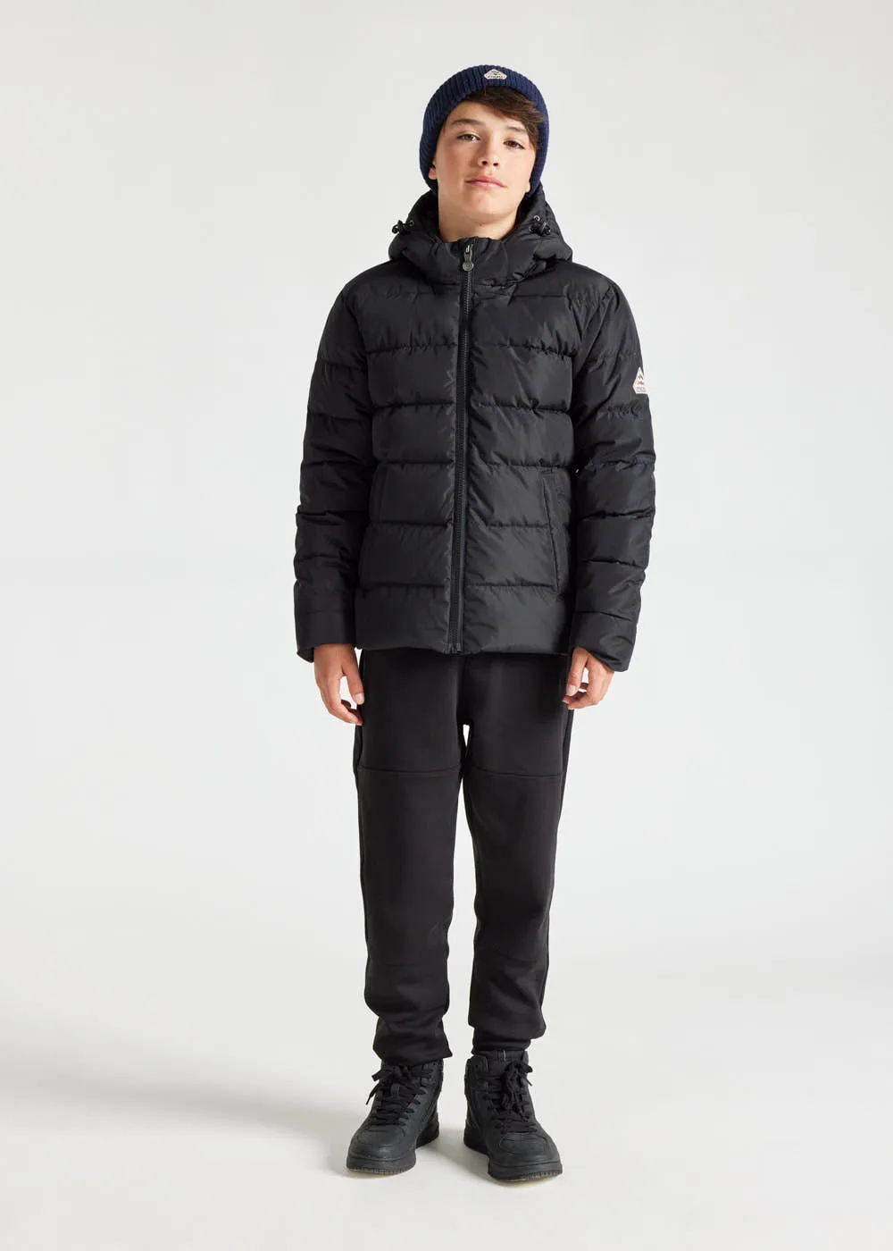Doudoune à capuche enfant Pyrenex Spoutnic Black