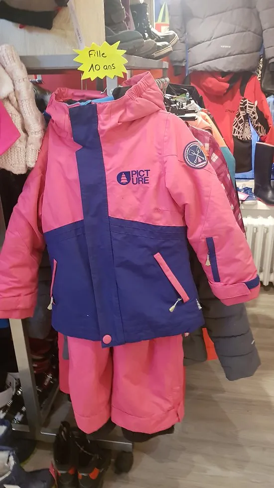 Ensemble ski picture 10 ans 
