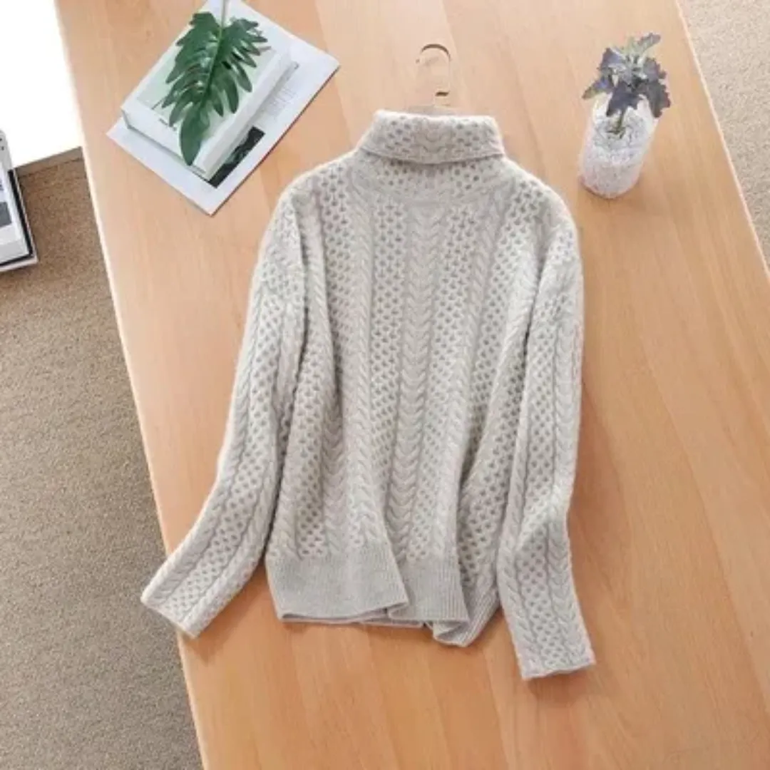 Harlee | Pull D'hiver En Tricot Pour Femme | Col Roulé