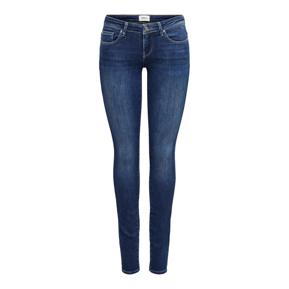 Jean skinny bleu en coton Zoé | 3 Suisses