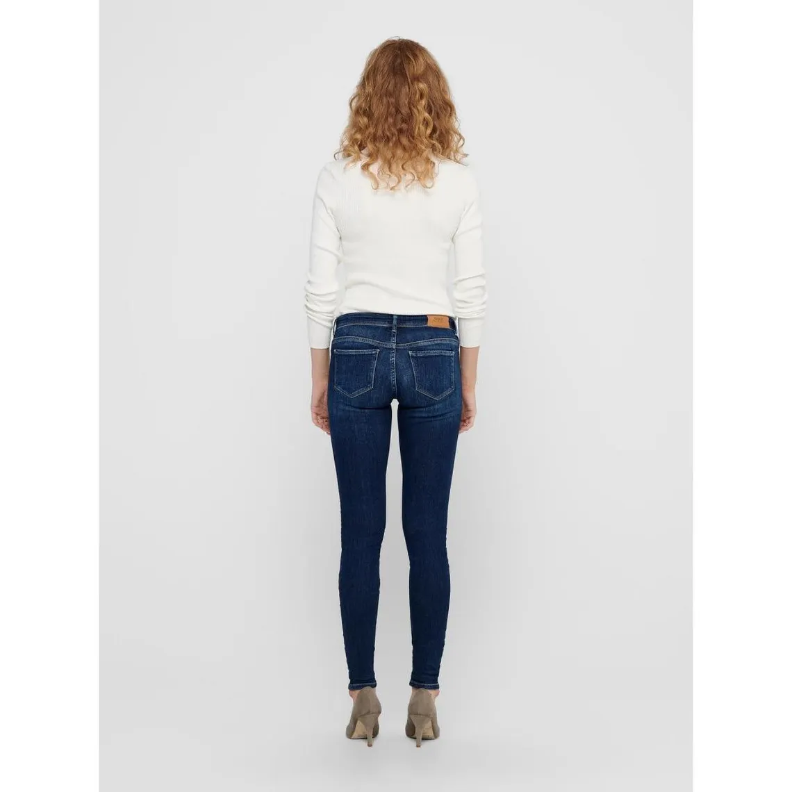 Jean skinny bleu en coton Zoé | 3 Suisses