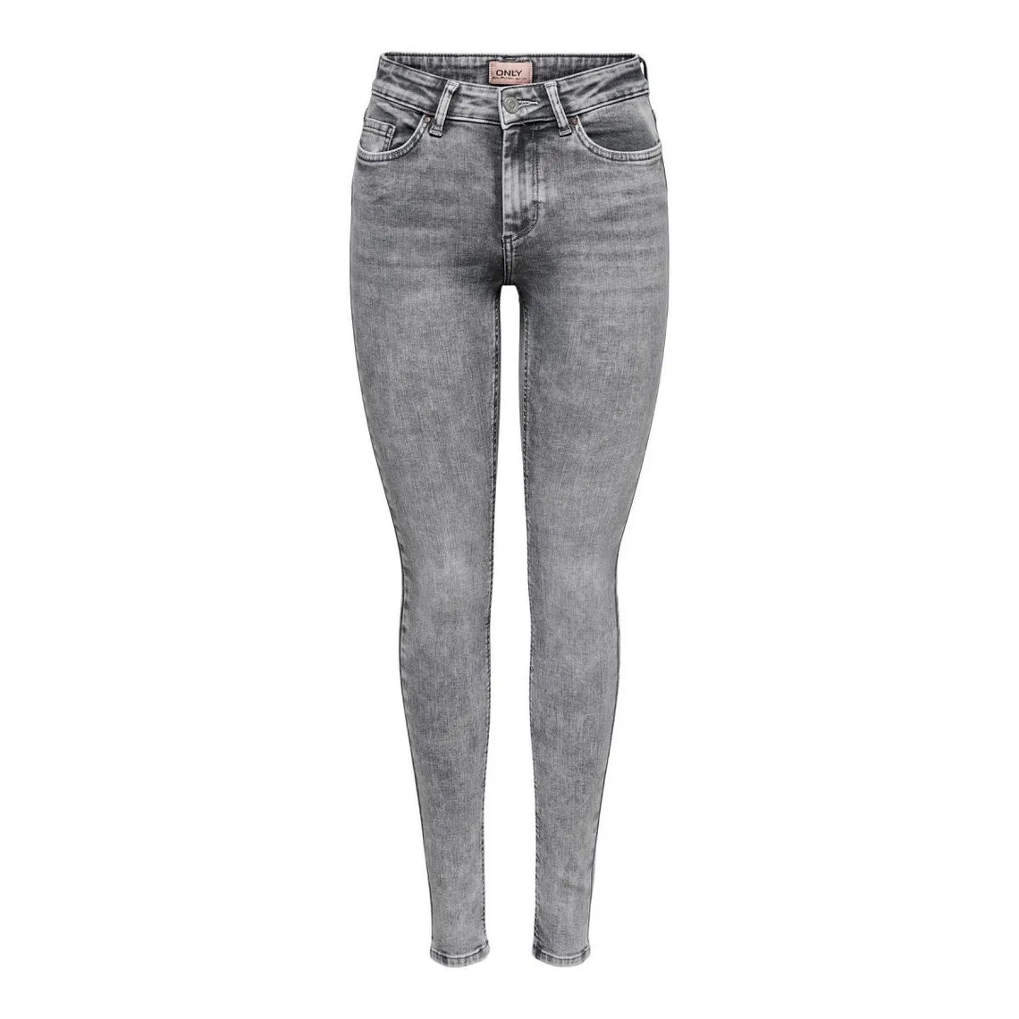 Jean skinny gris en coton Willa | 3 Suisses