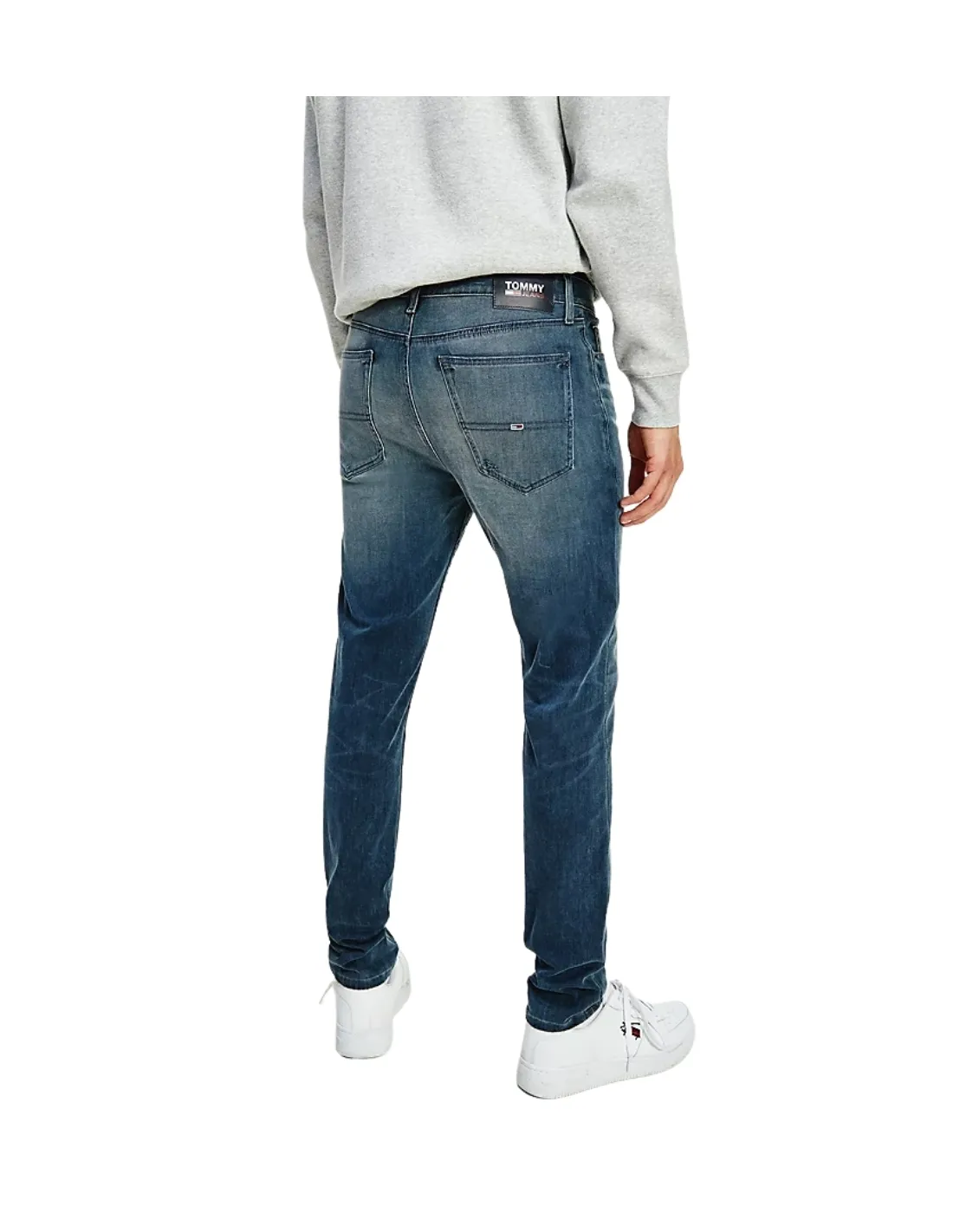 Jean skinny Tommy Jeans Ref 54045 1BK Denim dark
