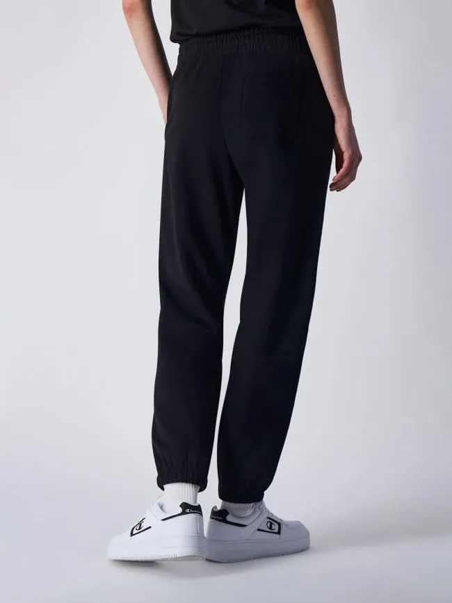 Jogging relaxed fit cuff noir femme - Champion | wimod