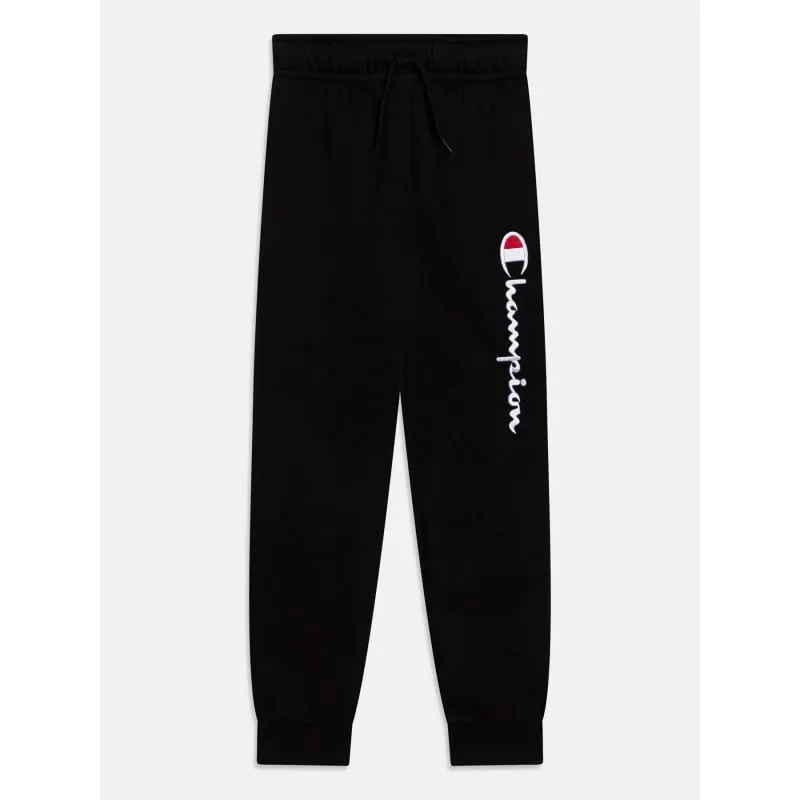Jogging rib cuff logo noir enfant - Champion | wimod
