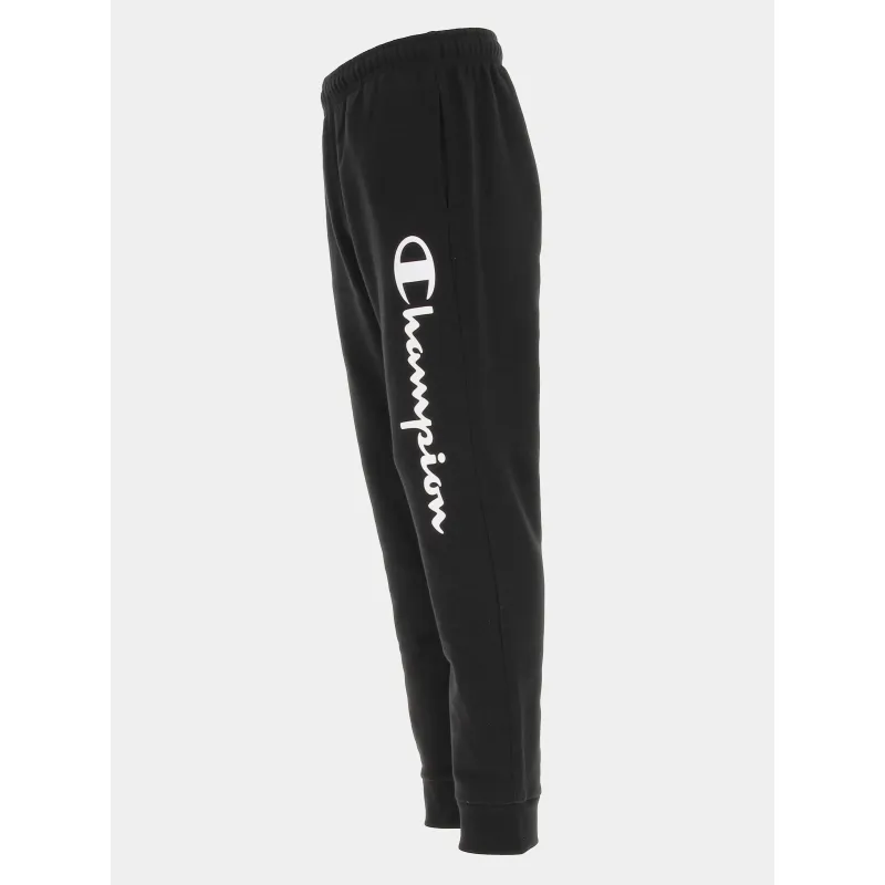 Jogging rib cuff logo noir homme - Champion | wimod