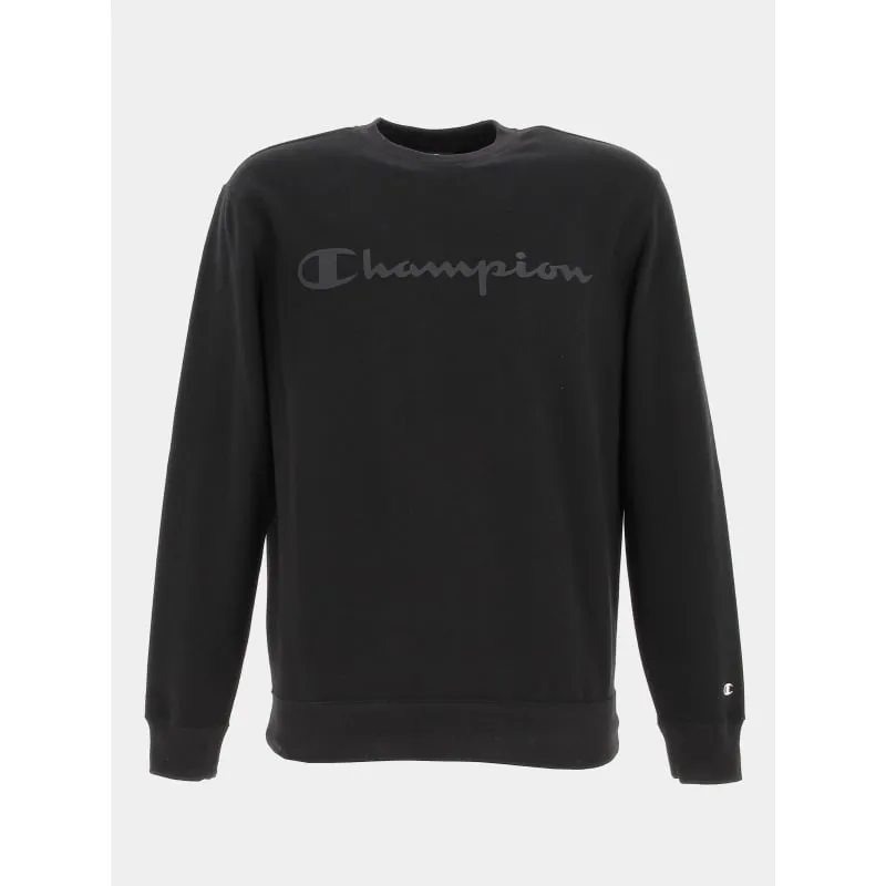 Jogging rib cuff logo noir homme - Champion | wimod