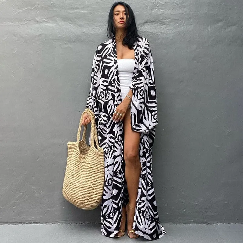 Kimono boheme look