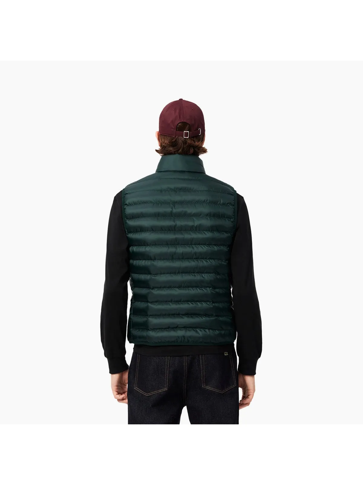 LACOSTE Gilet Homme BH2886 YZP Vert