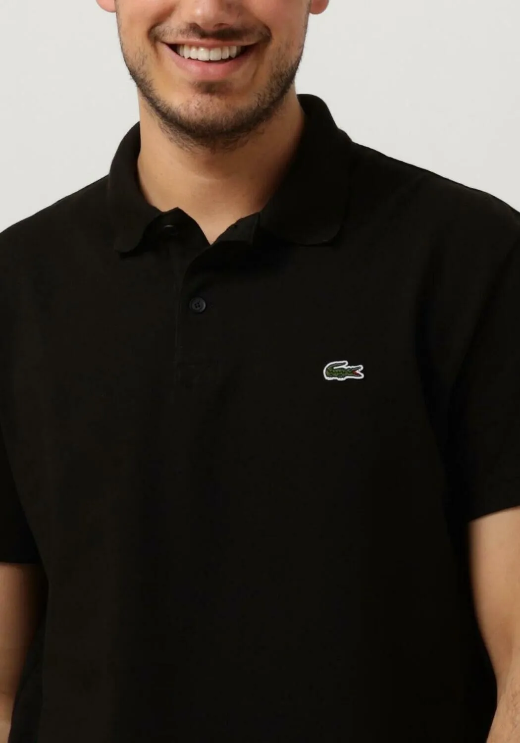 lacoste polo 1hp3 men's s/s polo 11 en noir
