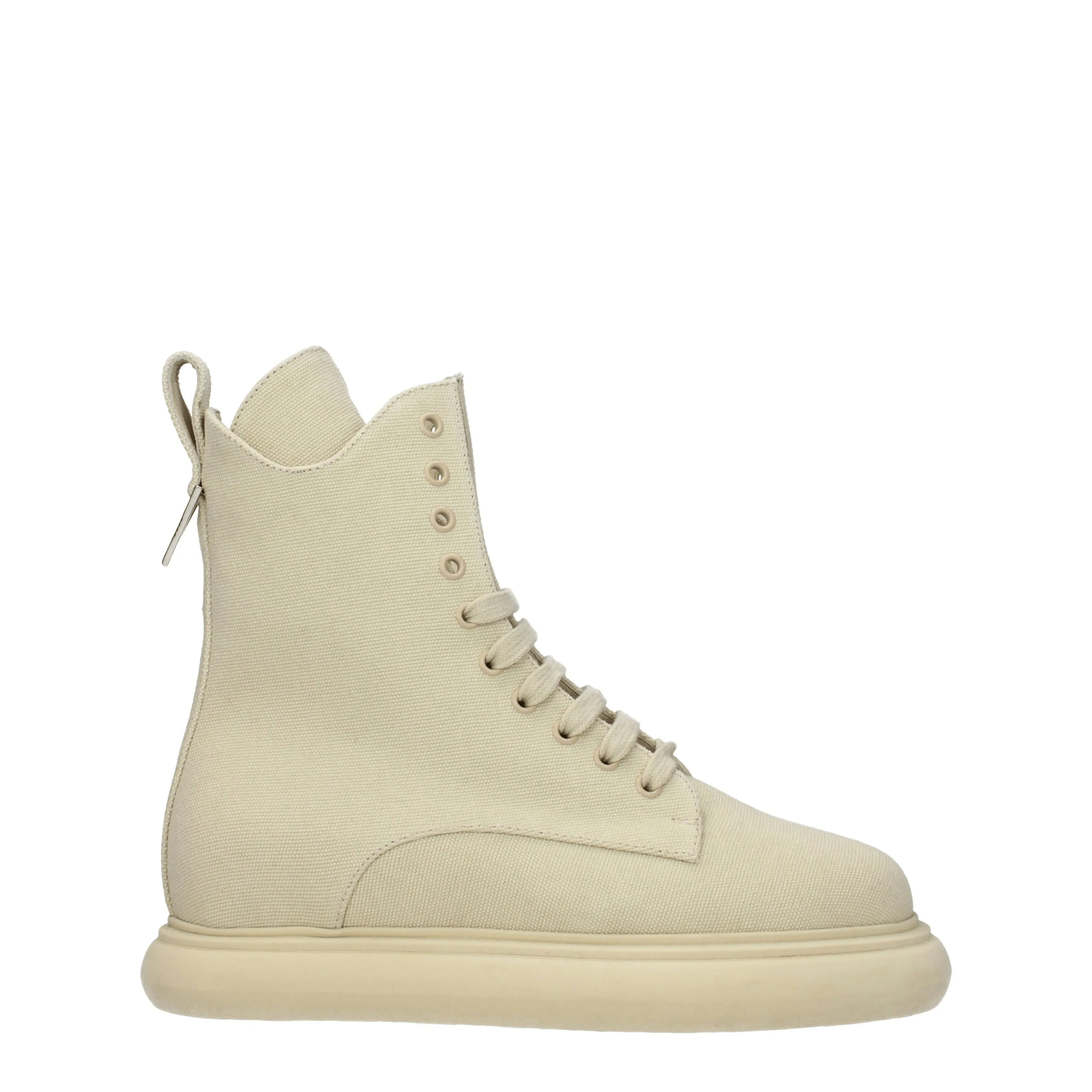 Le penthouse bottines femmes tissu beige / sable