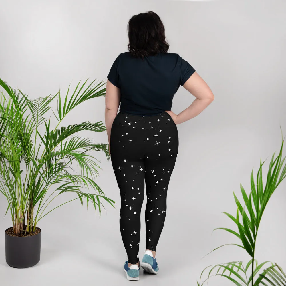 Legging Grande Taille Etoiles