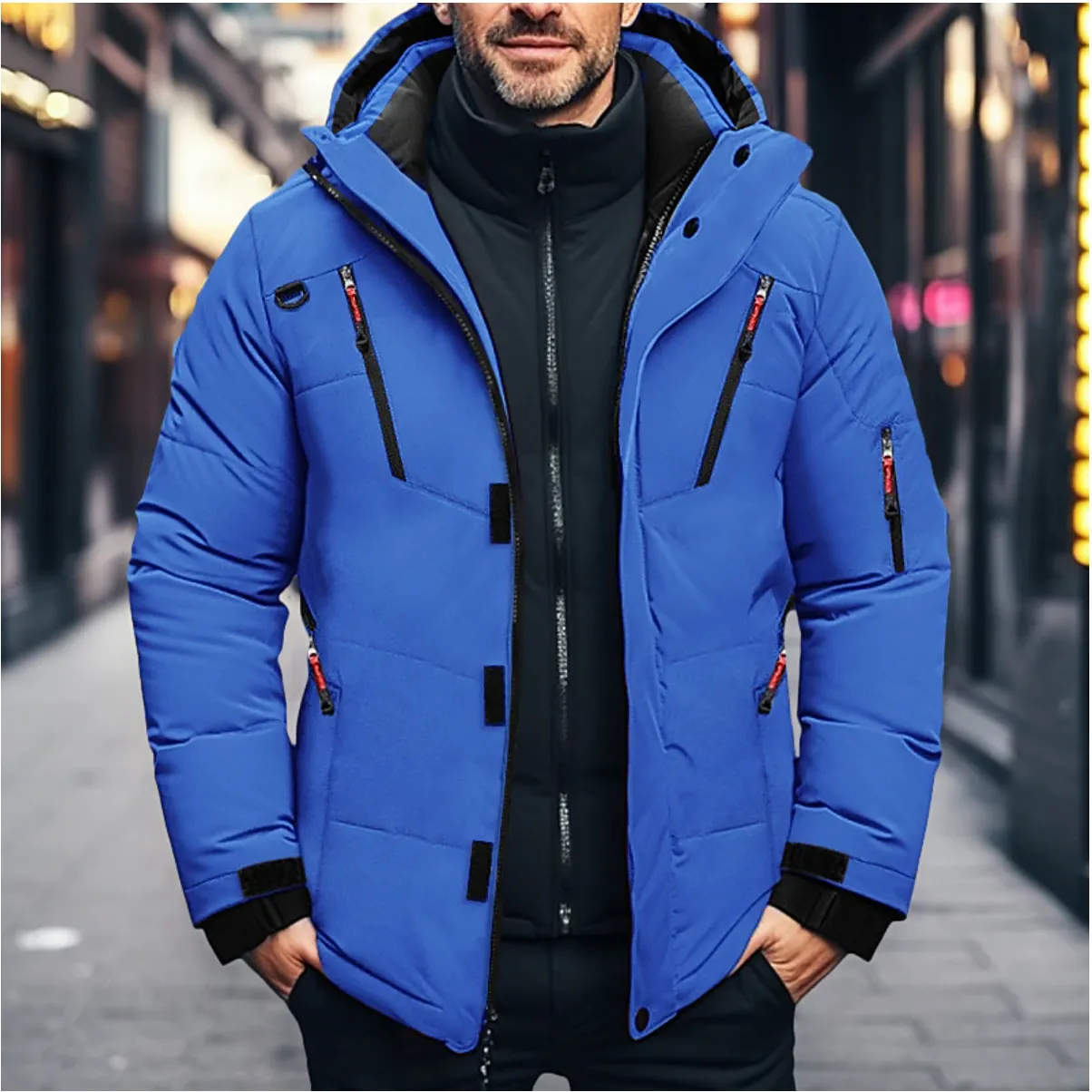 LOIC | Veste d'hiver stylée et imperméable pour hommes