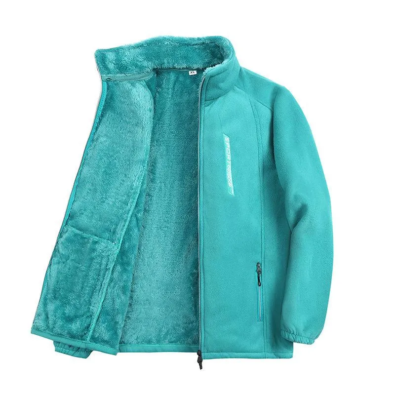 Léa – Veste Légère pour Femmes avec Fermeture clair, Idéale pour l'Extérieur, Gilet en Polaire