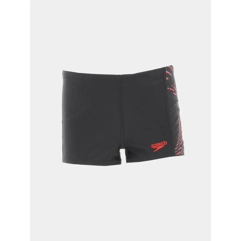 Maillot de bain boxer logo noir garçon - Adidas | wimod