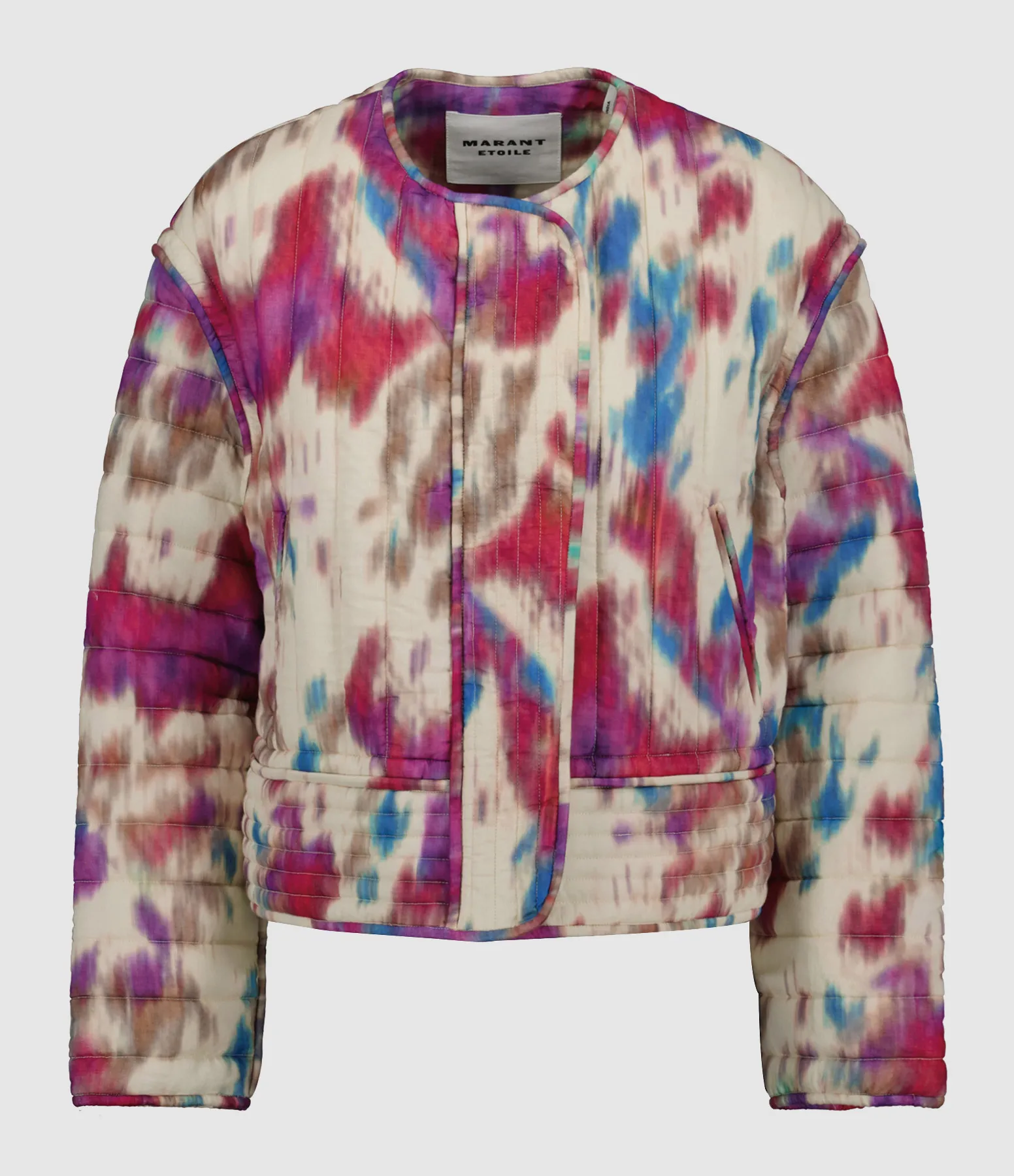 MARANT ÉTOILE Partager  Veste Gelio Beige Framboise  