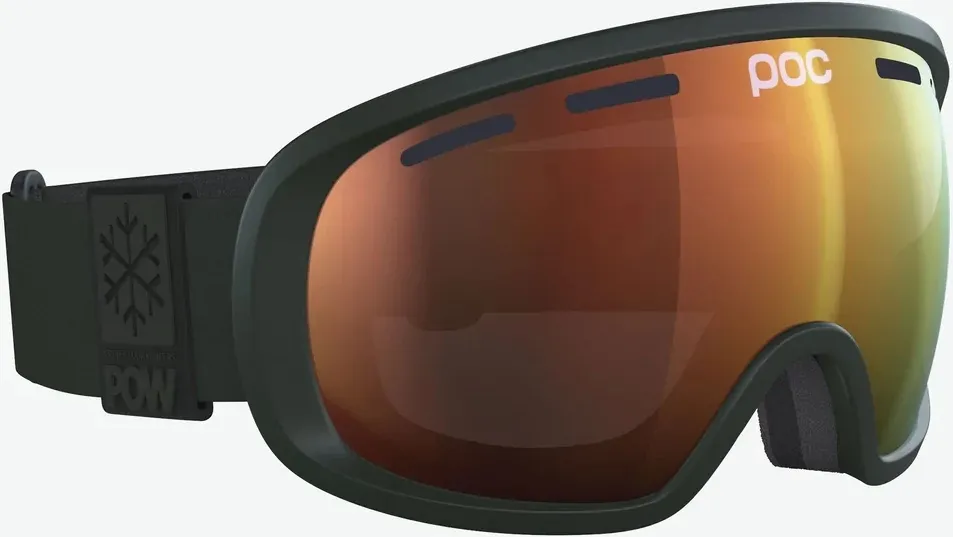 Masque de Ski POC Unisexe Fovea Clarity Pow JJ Bismuth Green
