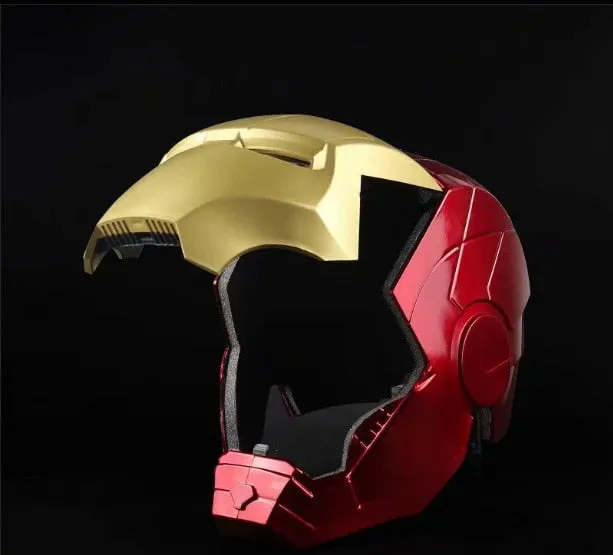 Masque d'ironman Mark 3 avec éclairage led et ouverture du casque pour enfant et adulte