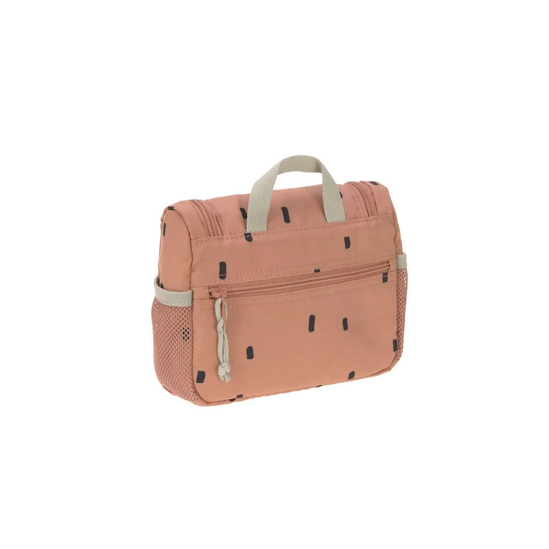 Mini-trousse de toilette Happy print Caramel - Lässig