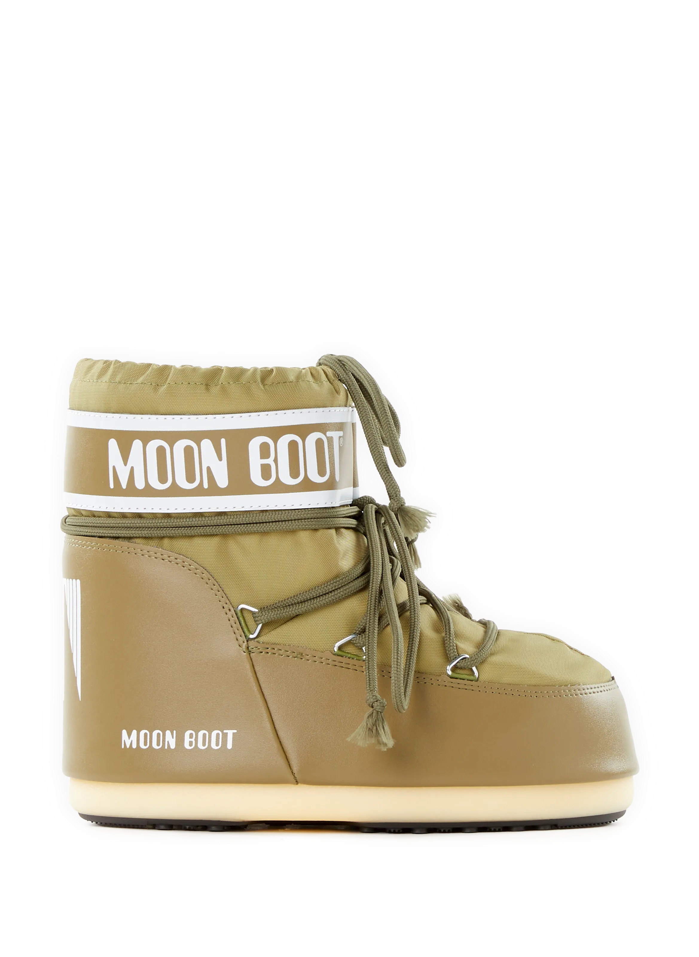 MOON BOOT  Bottines Icon Low Nylon - Vert