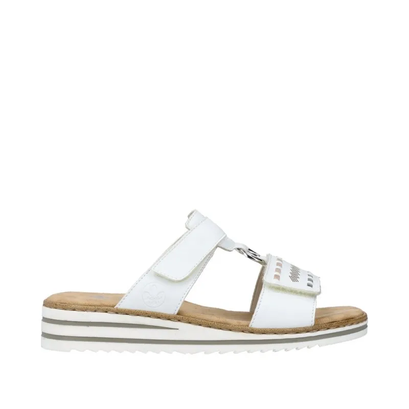 Mule V0636-80 Rieker blanc