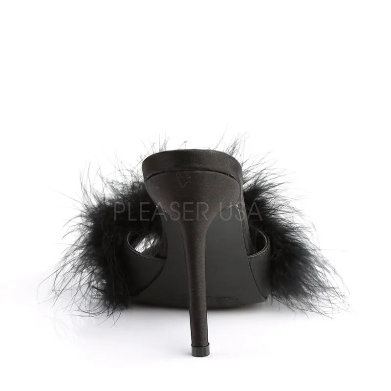 Mules d'intérieur noires