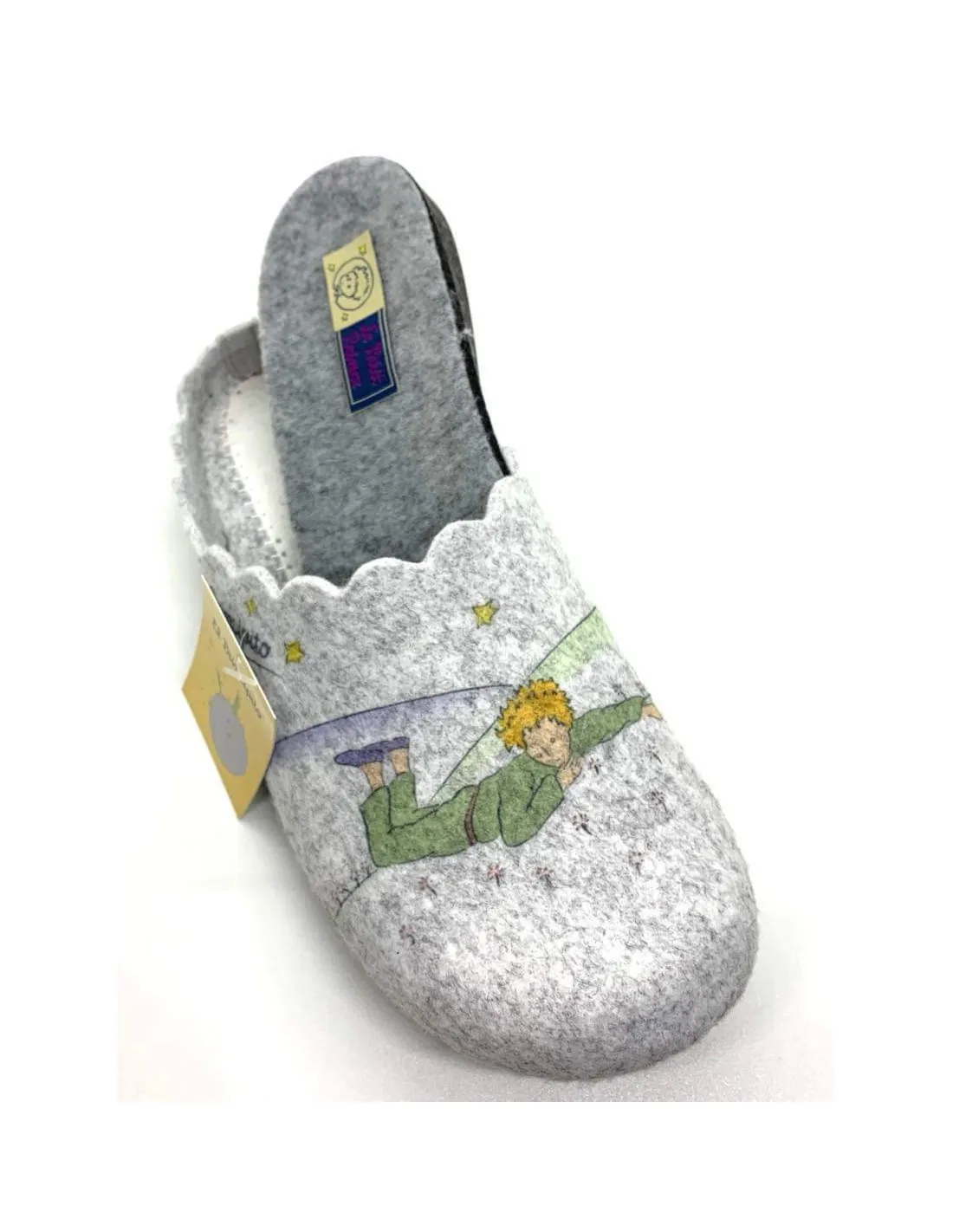 Mules Petit Prince La Maison de l’Espadrille 130 Gris