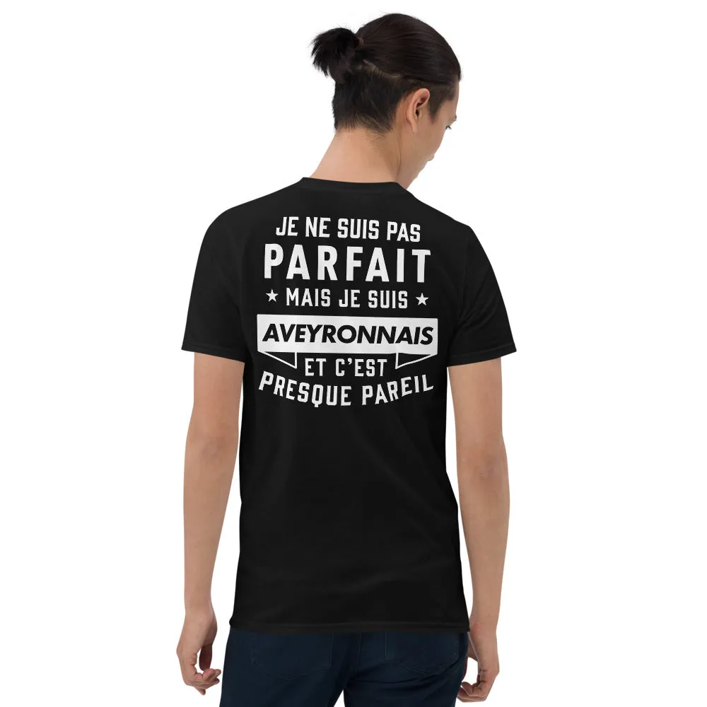 Parfait Aveyronnais  - Imprimé DOS - T-shirt Standard cadeau drle pour les Aveyronnais