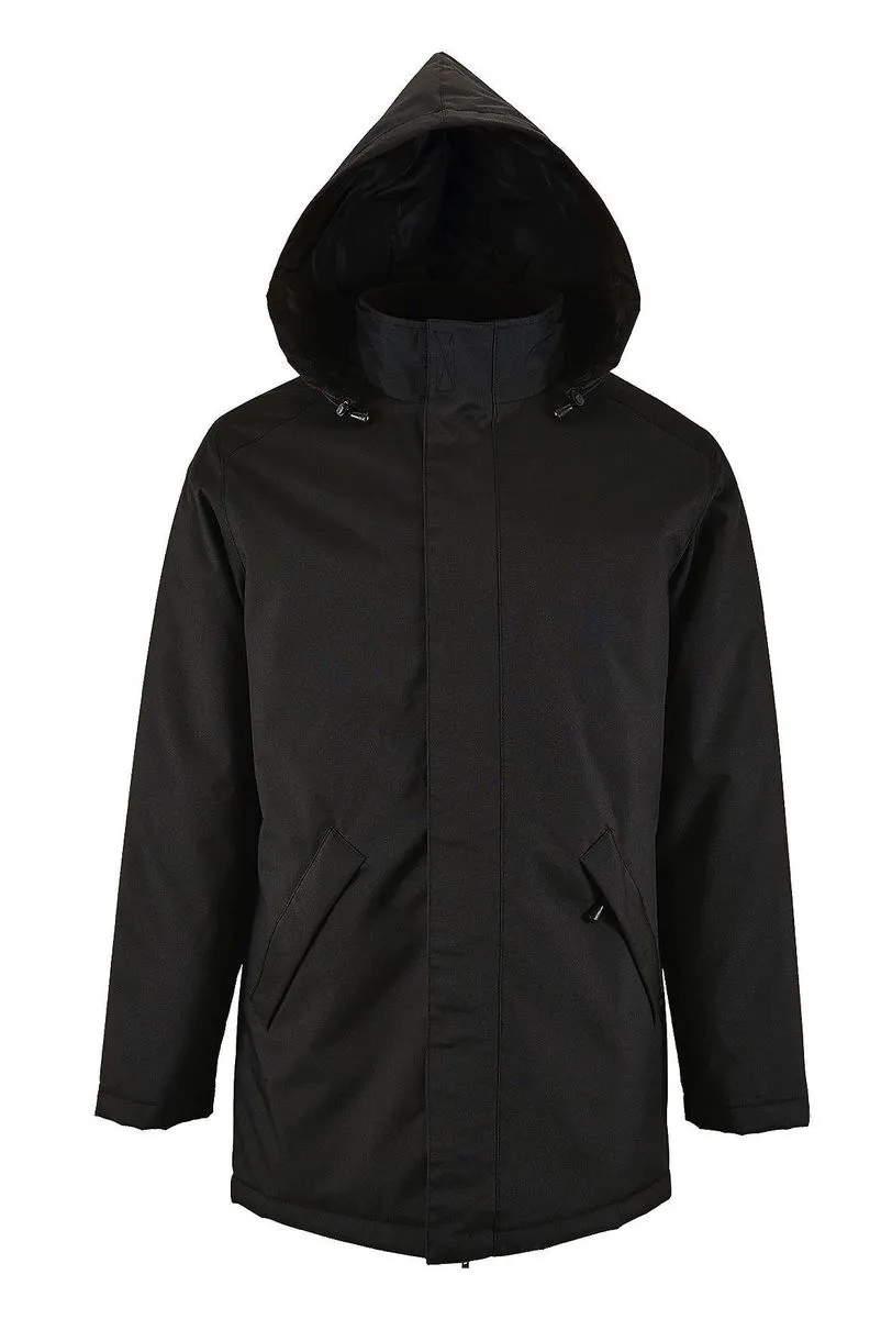Parka unisexe doublure matelassée - 02109 ROBYN - noir 