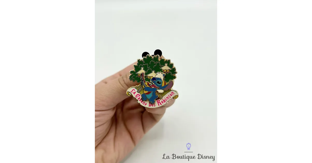 Pin Stitch Invasion 10 Édition limitée 1200 Disneyland Paris 2006 La Cabane Des Robinson Swiss Family Robinson 47419