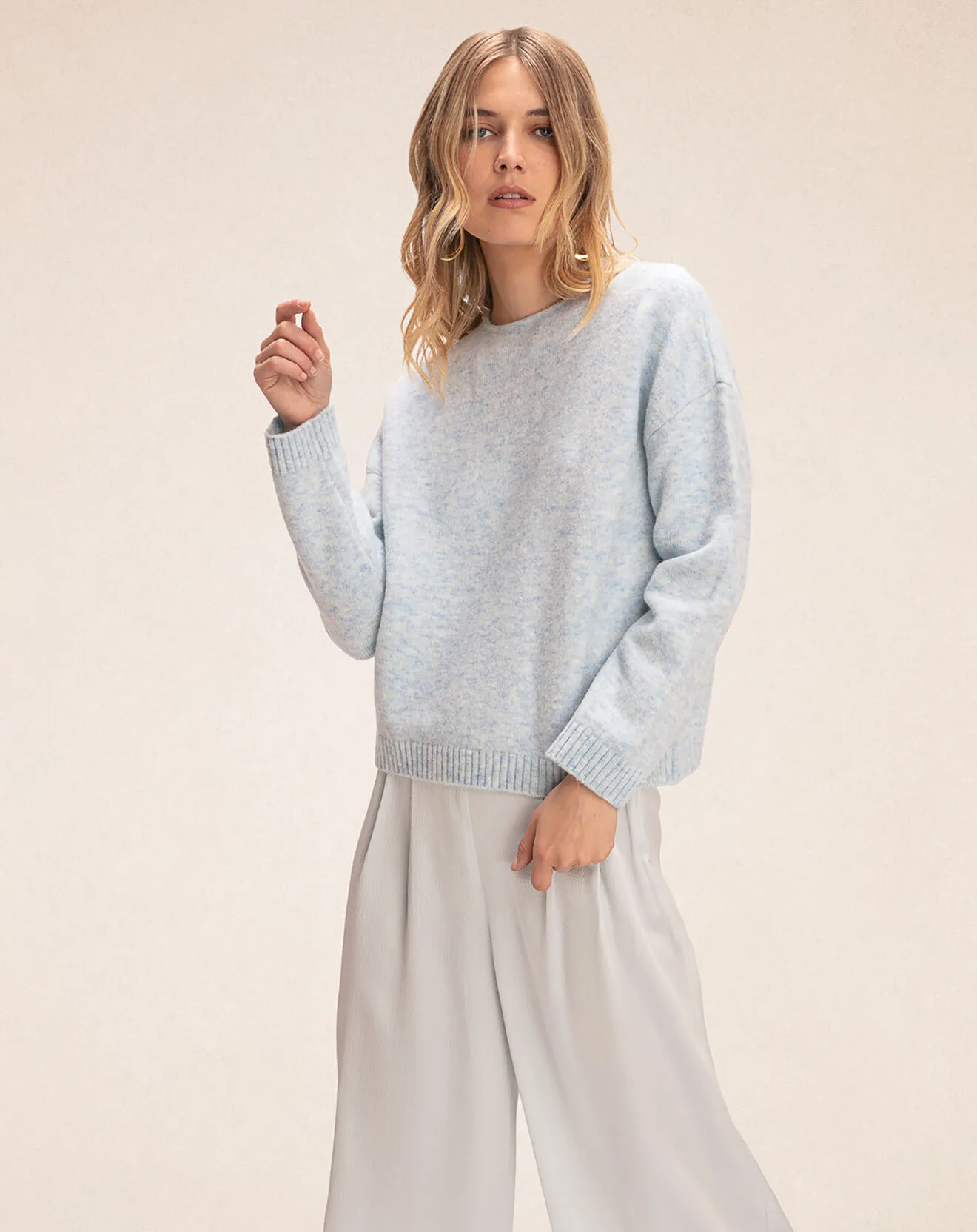 Pull en Laine mélangée Calypso flocon