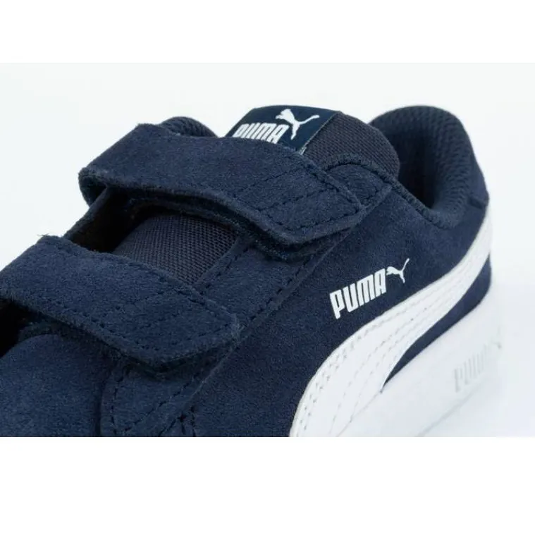 Puma Smash v2 Jr 365178 02 bleu