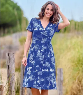 Robe Portefeuille Imprimée 